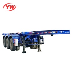 40ft Flatbed Container Skeleton Semi Trailer