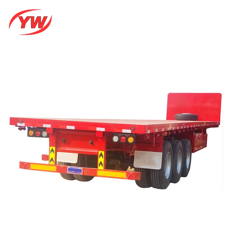 40ft Flatbed Container Skeleton Semi Trailer