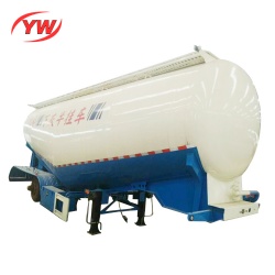 Concrete cement mixer truck trailer