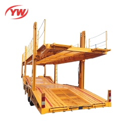 6-10 Cars carrier trailer with 2 axles
