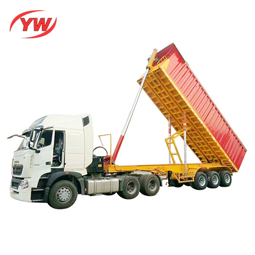 10 meter 3 axles 40 cubic meter tipper trailer