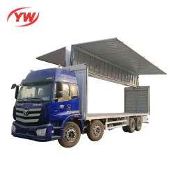 Side open door cargo carry box trailer