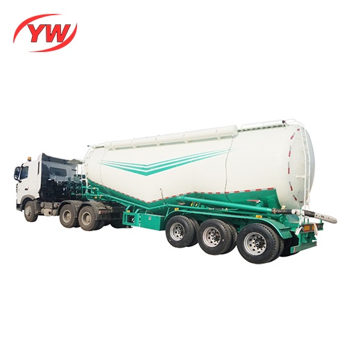 3 axle 70cbm bulk cement tanker trailer