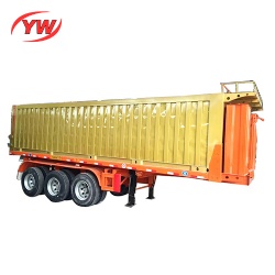 3 axles sand dumping semi trailer