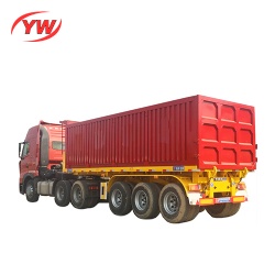 3 axles 40 cubic meter tipper trailer steel tipper trailers