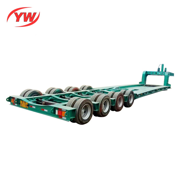 Multi axle low bed trailer dimensions 70 ton lowboy