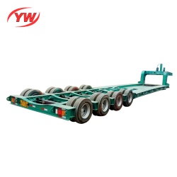 Multi axle low bed trailer dimensions 70 ton lowboy