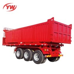 3 Axles Dumper Cargo/Stone Semi Trailer