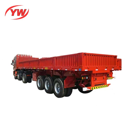 High strength steel heavy side wall semi trailer new design cargo trailer