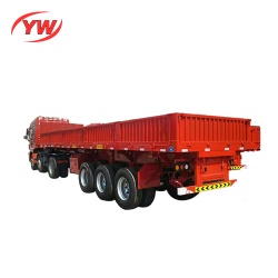 High strength steel heavy side wall semi trailer new design cargo trailer