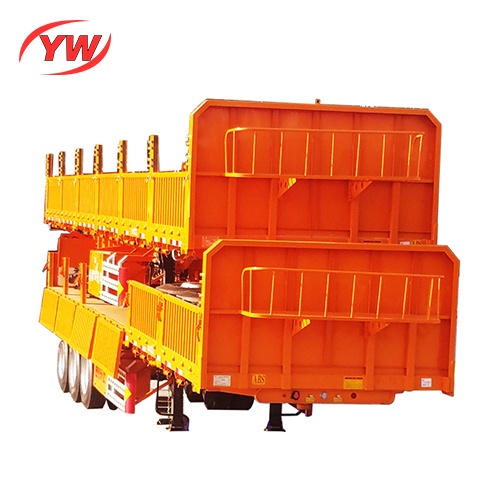 13T Side Wall Trailers Cargo with FUWA Axle